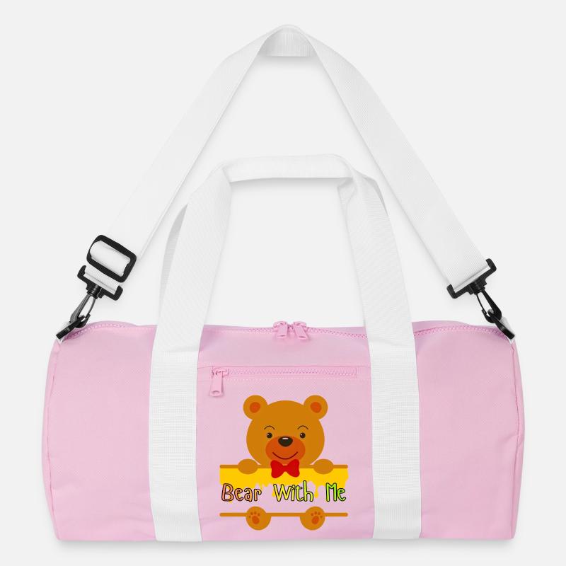 Bär mit mir süßes Teddy-Design Recycelte Duffel Bag