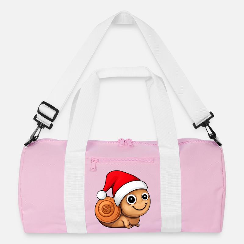 Escargots de Noël Sac de sport recyclé