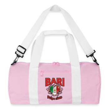 Bari Heart of Puglia - Recycled Duffel Bag - pink/white - Front