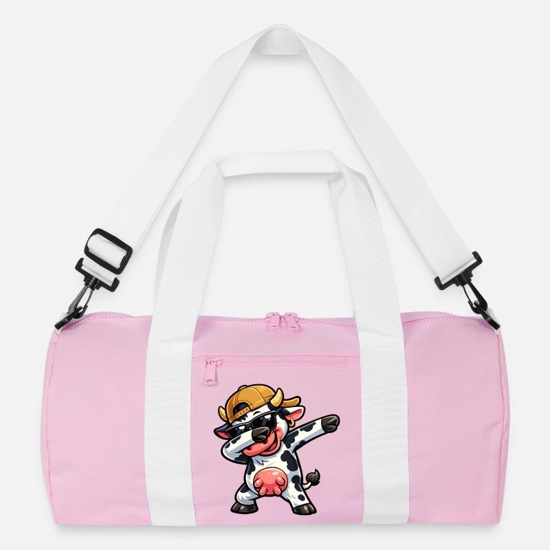 Dabbing Cow Recycelte Duffel Bag