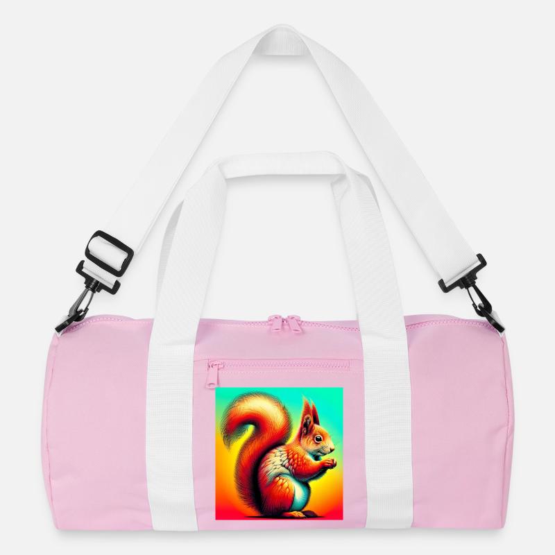 Eichhörnchen Recycelte Duffel Bag