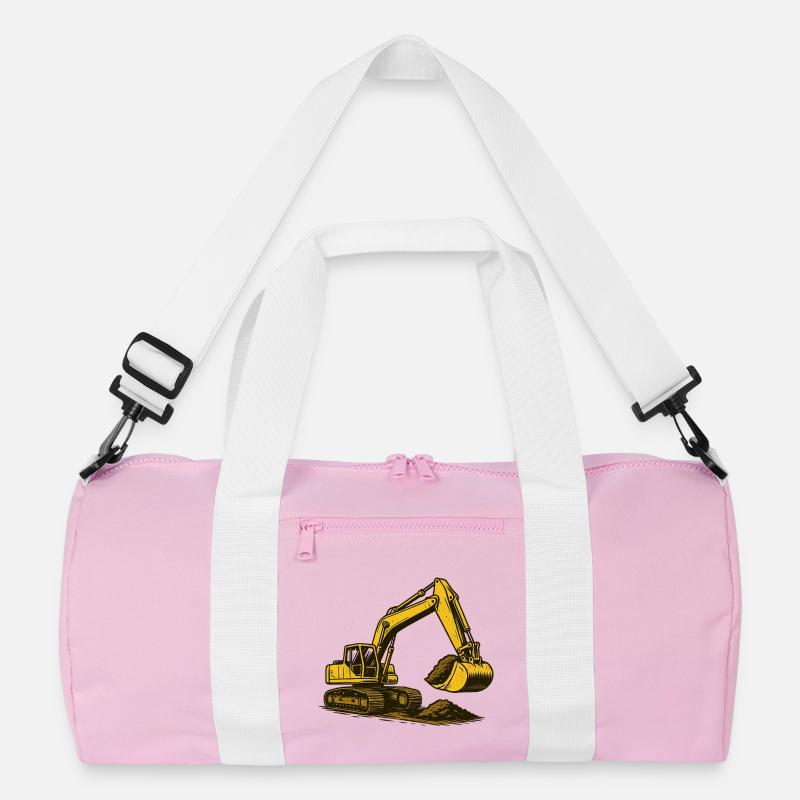 Bagger im Staub Recycelte Duffel Bag