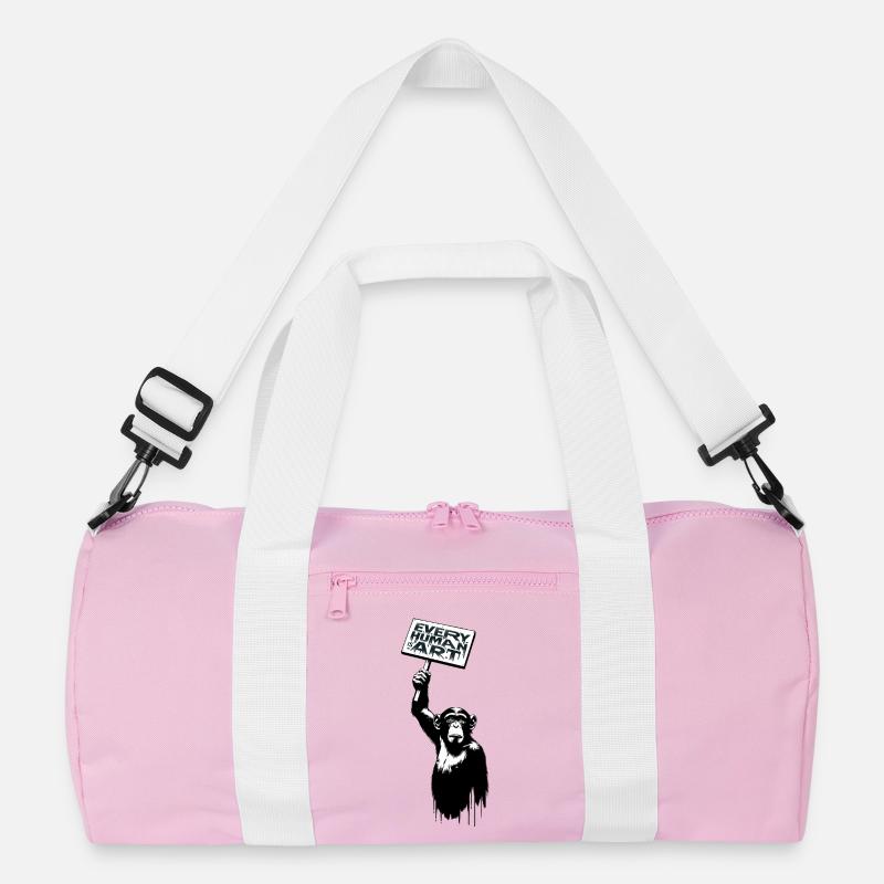 Every Human is Art Recycelte Duffel Bag