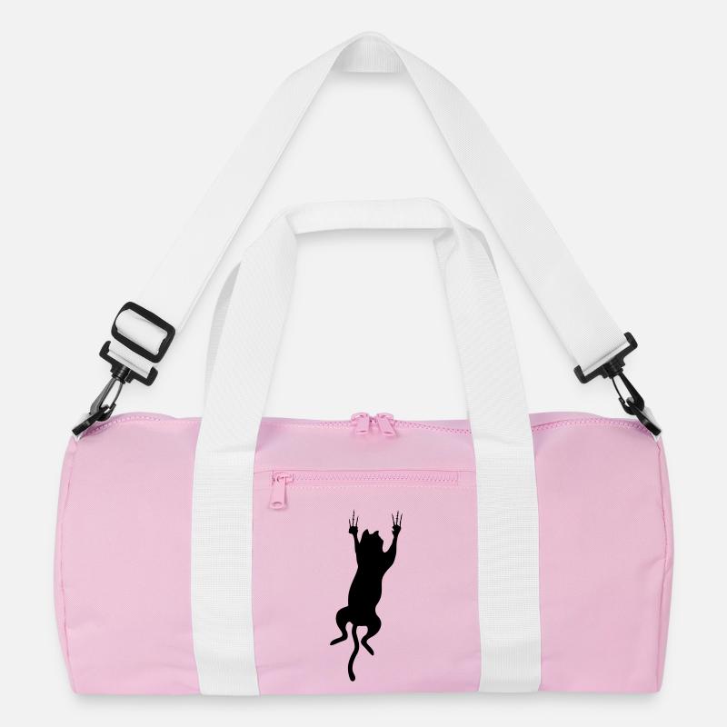 cat scratch Recycled Duffel Bag