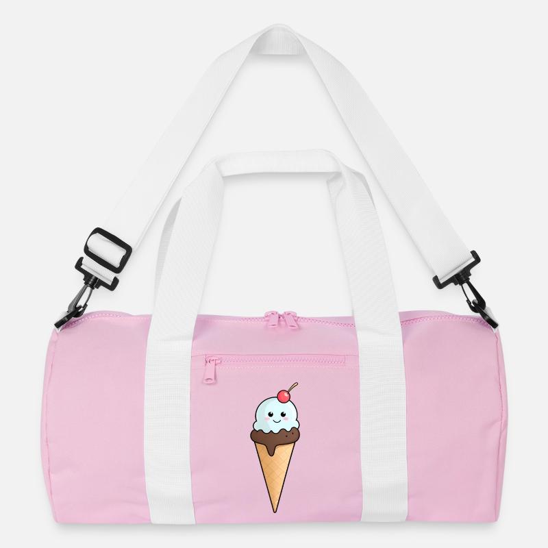 Kuscheliges Eis mit Kirsche Recycled Duffel Bag
