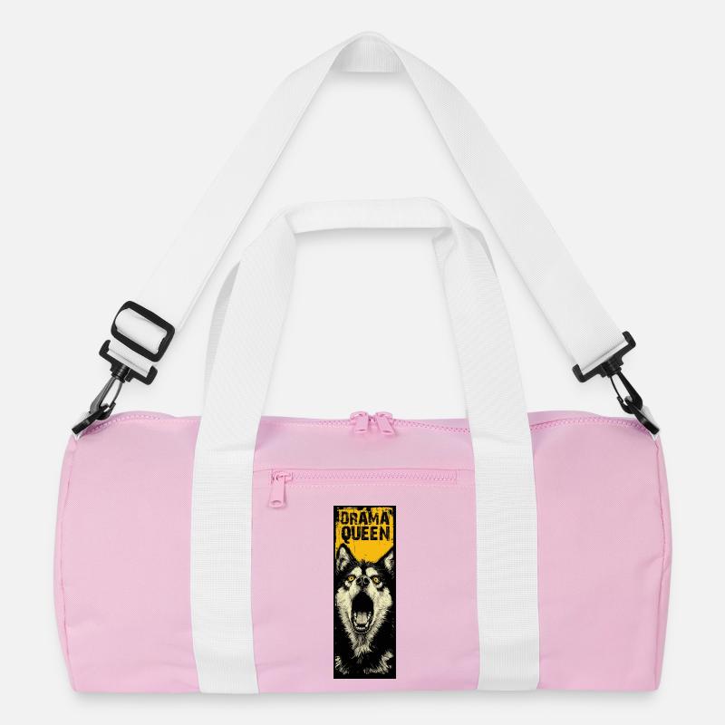 Husky with attitude Recycled Duffel Bag