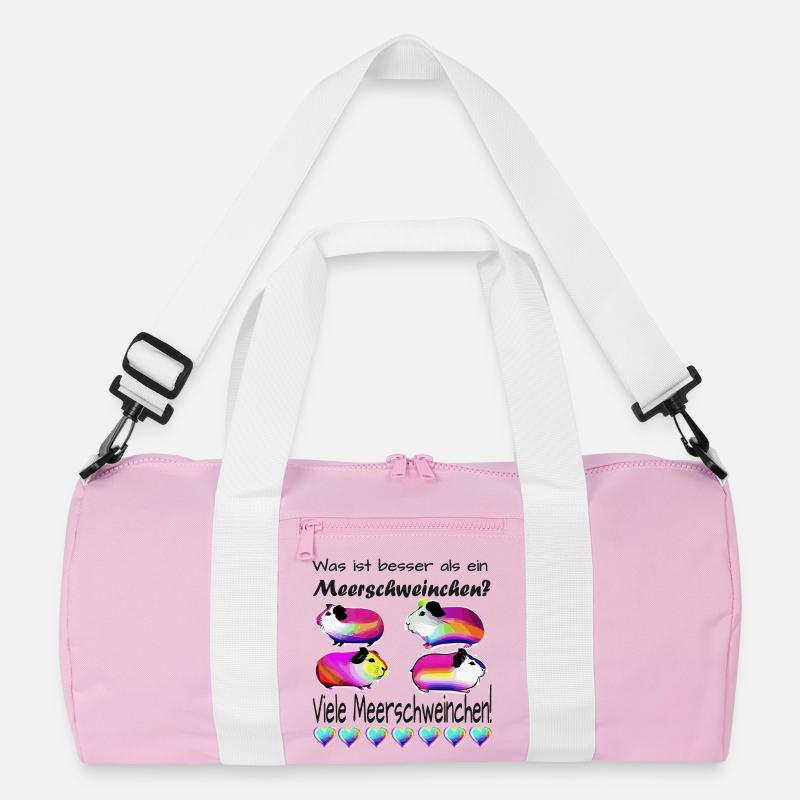 Besser als ein Meerschweinchen regenbogenfarben Recycelte Duffel Bag