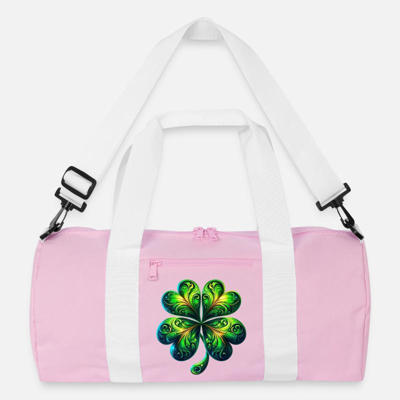 Four-leaf clover Recycled Duffel Bag