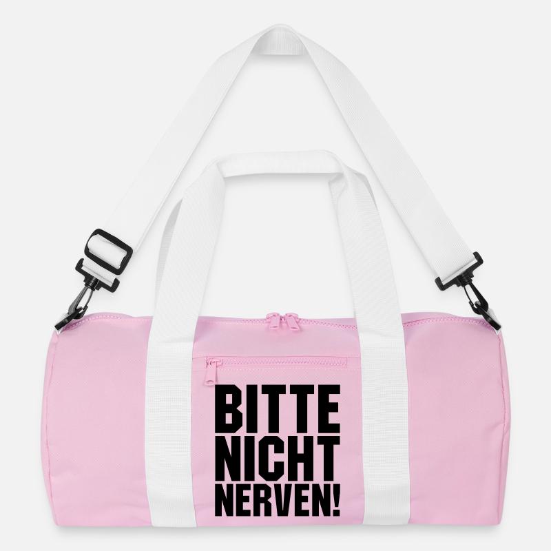 Bitte nicht nerven Recycelte Duffel Bag