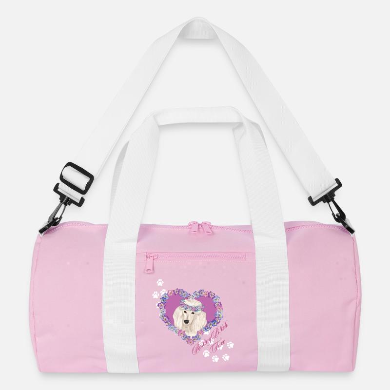 Resting B!tch Face Poodle Recycled Duffel Bag