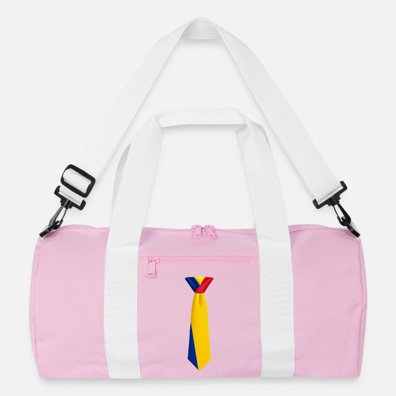 Romania Tie – Flaggendesign Recycelte Duffel Bag