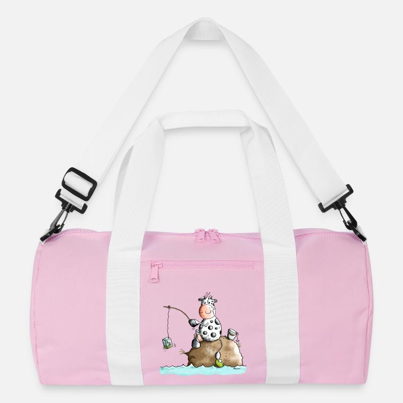 Vache De Pêche Sac de sport recyclé