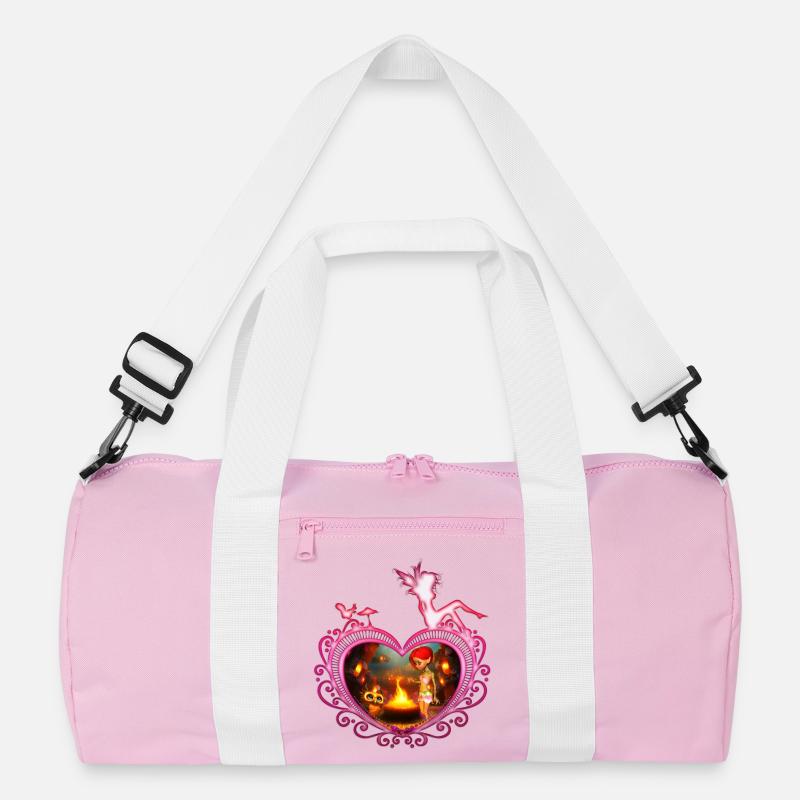 Die erstaunlichen Abenteuer der Fee und der Eule von Recycelte Duffel Bag