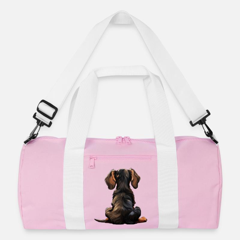 Dachshund Recycled Duffel Bag
