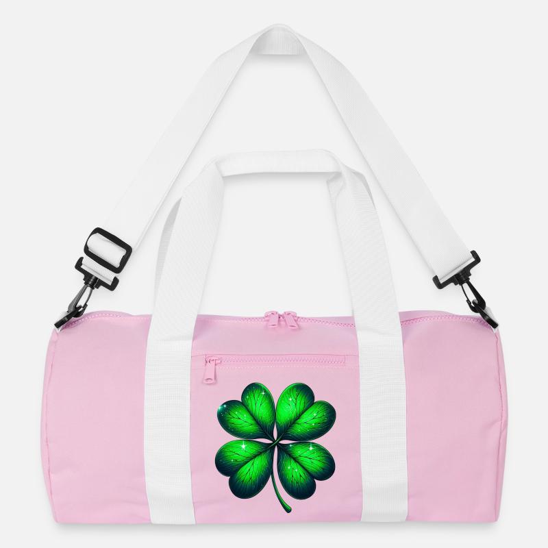 Four-leaf clover Recycled Duffel Bag