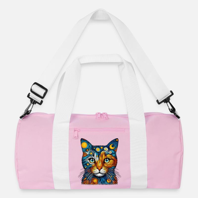 Katze Recycelte Duffel Bag