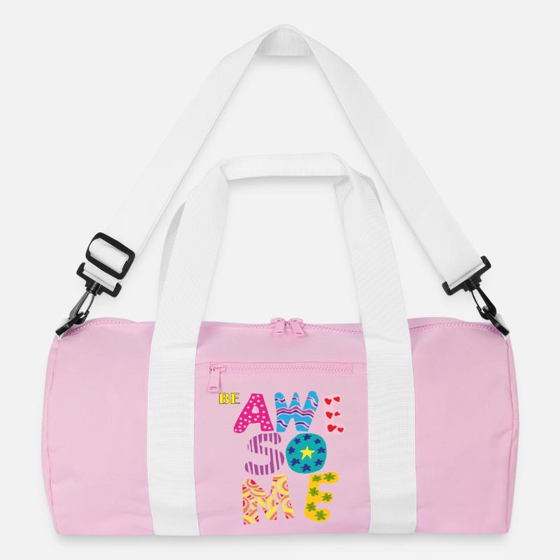 Be Awesome Recycled Duffel Bag