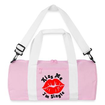 Kiss_Me - Sac de sport recyclé - rose/blanc - Devant