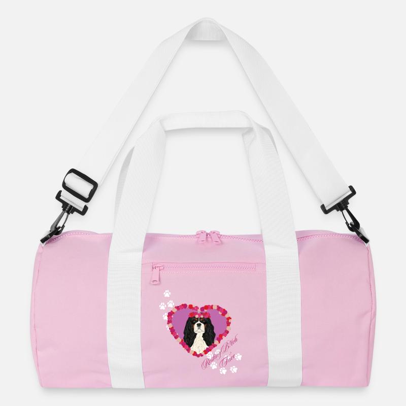 Ruhende B!tch Face Cavalier King Recycelte Duffel Bag