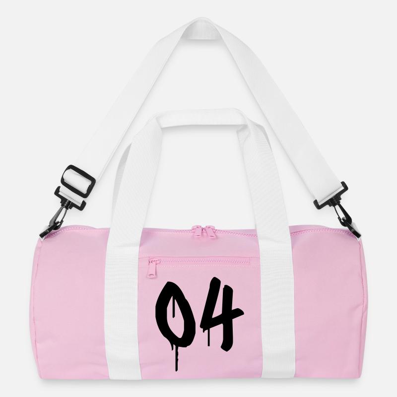 Nummer 04 Urbaner Graffiti-Stil Recycelte Duffel Bag