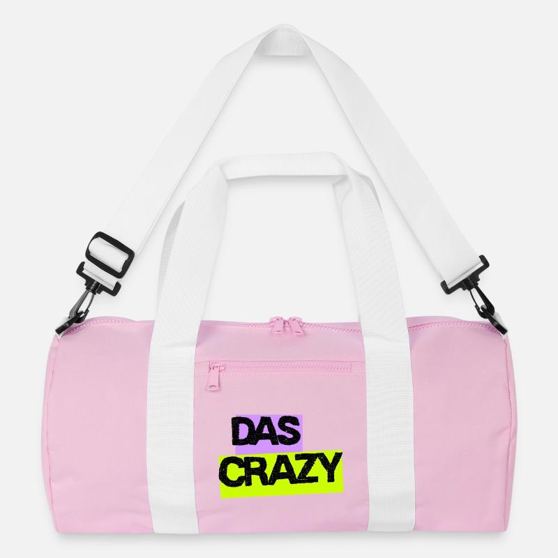 Das Crazy - Design mit Neon-Farben Recycelte Duffel Bag