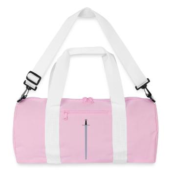 Sword - Recycled Duffel Bag - pink/white - Front