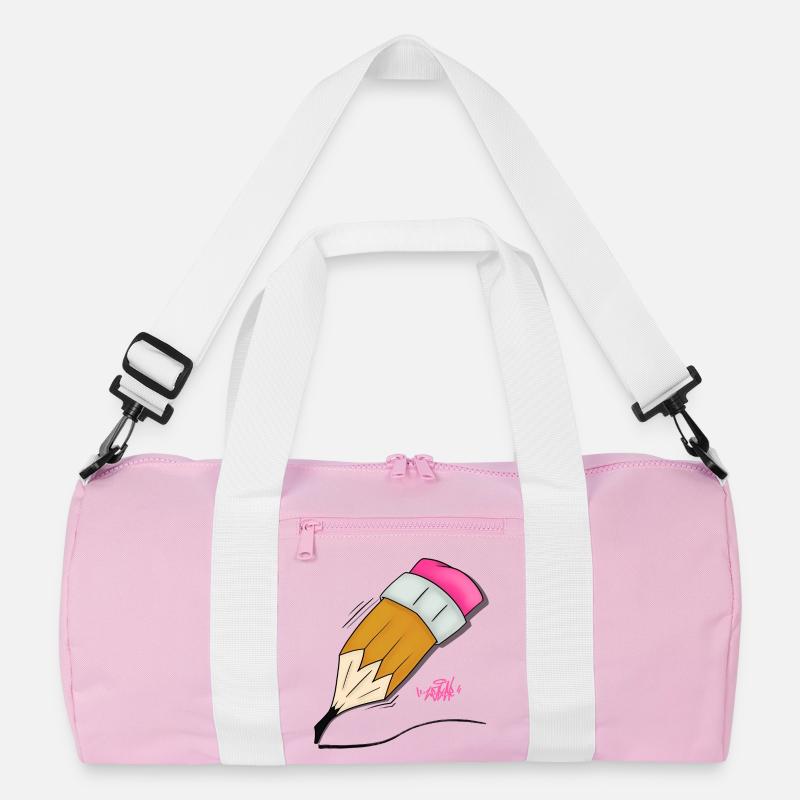 Buntstift Doodle Stil Recycelte Duffel Bag