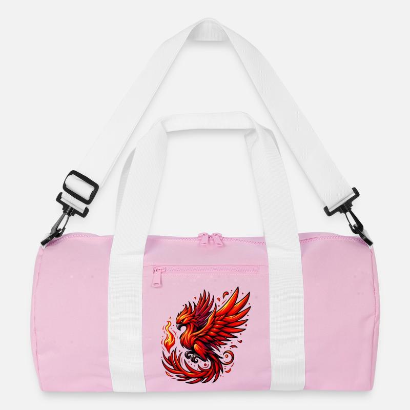 Roter Phönix Recycelte Duffel Bag