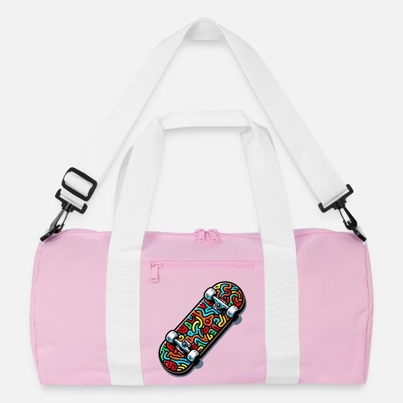 Skateboard Recycled Duffel Bag