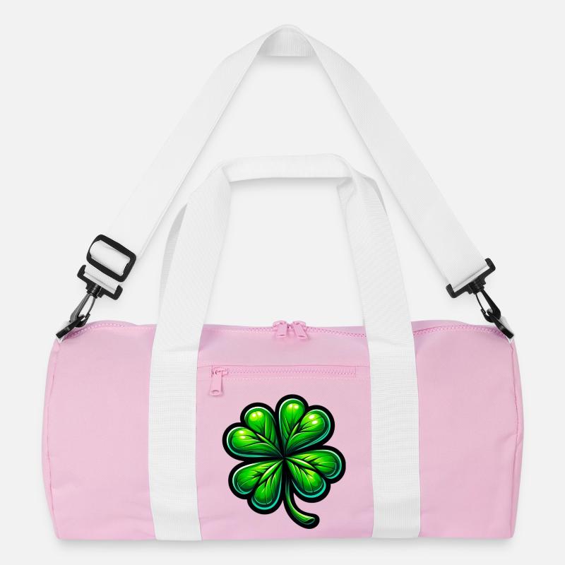 Four-leaf clover Recycled Duffel Bag