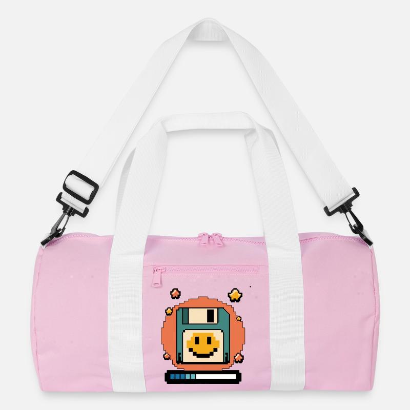 Floppy Disk Retro Internet Recycelte Duffel Bag