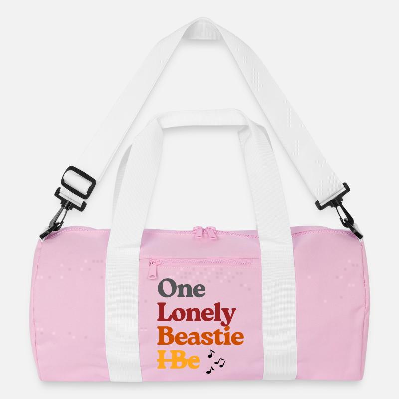 Ein einsames Biest-Tee Art Recycelte Duffel Bag