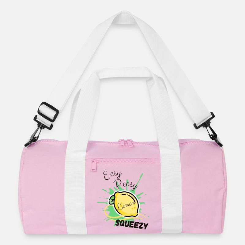 Zitrone Easy Peasy Lemon Squeezy Recycelte Duffel Bag