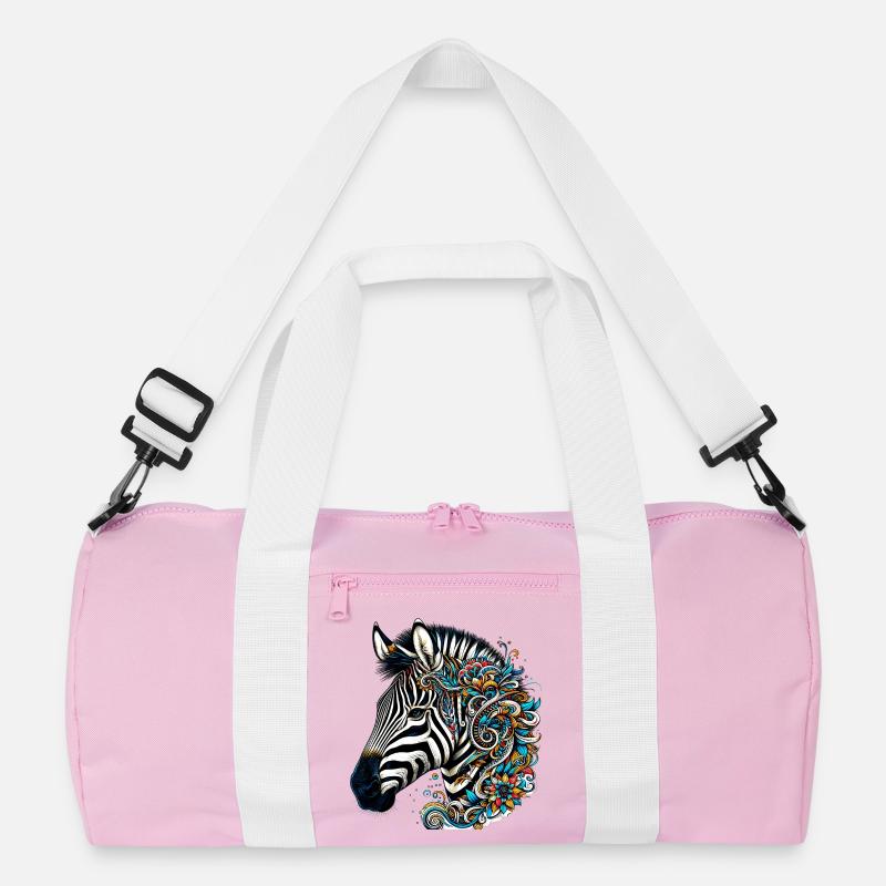 Zebra Recycled Duffel Bag