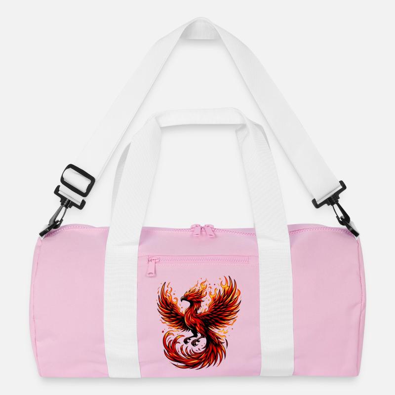 Roter Phönix Recycelte Duffel Bag