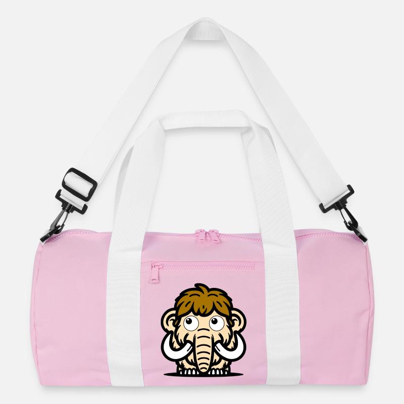 Mammut - Recycelte Duffel Bag - Rosa/Weiß