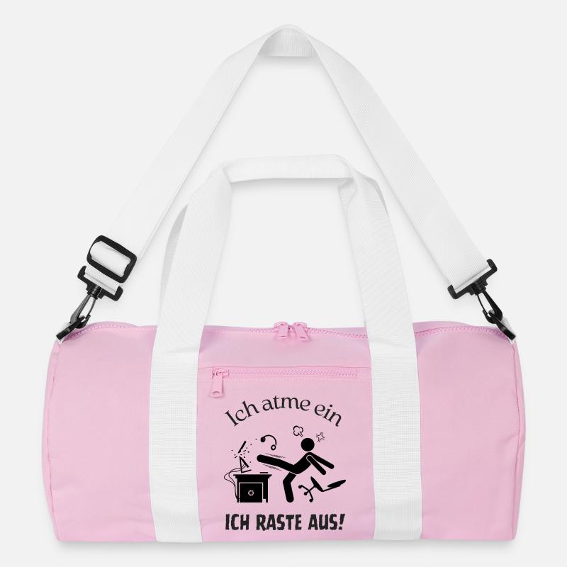Frust im Büro - Keep calm Recycelte Duffel Bag