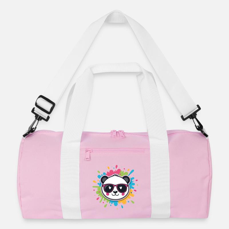 Panda Pop Farb-Spritzbrille Recycelte Duffel Bag