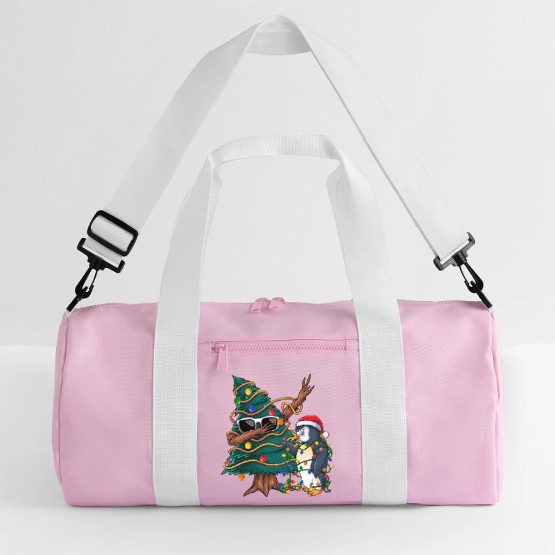 Dapping Tannenbaum -Dapping Weihnachtspullover Recycelte Duffel Bag