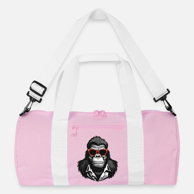 gorilla, monkey, primate Recycled Duffel Bag