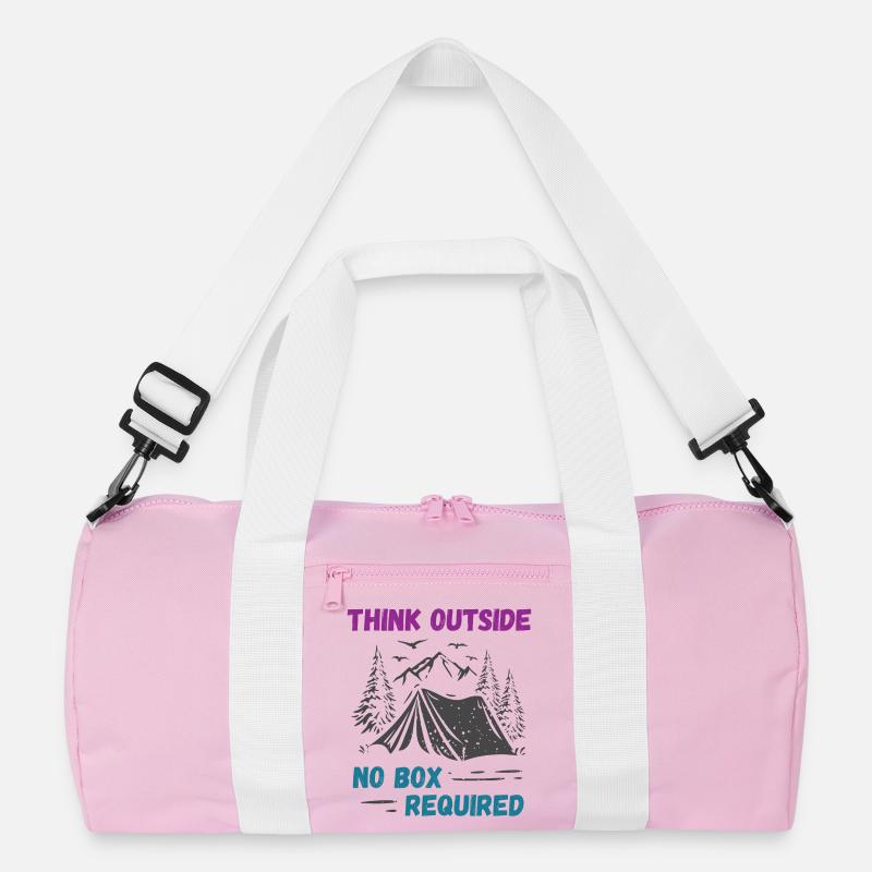 Camping, Hiking, Forest - Think Outside Recycled Duffel Bag