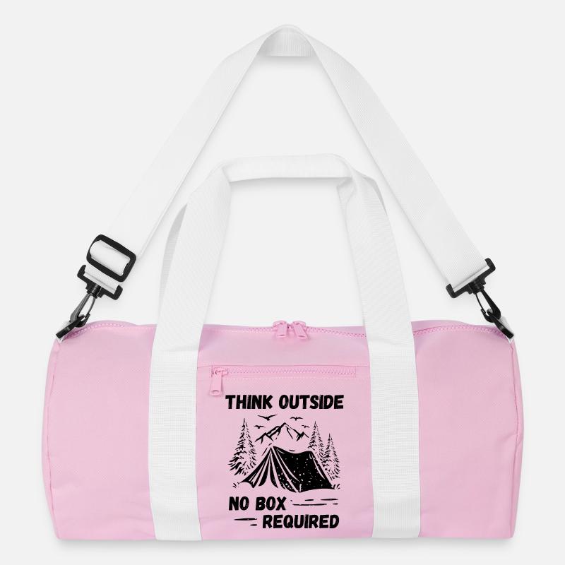 Camping, Hiking, Forest - Think Outside Recycled Duffel Bag
