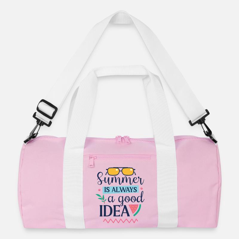 Summer is Always a Good Idea Recycled Duffel Bag