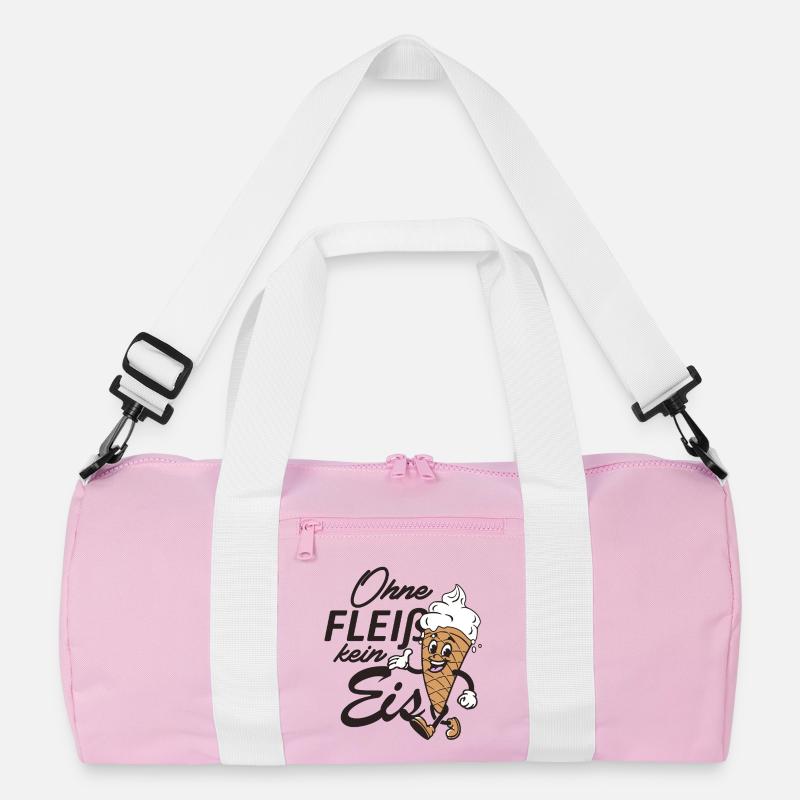 Ohne Fleiß kein Eis Recycelte Duffel Bag