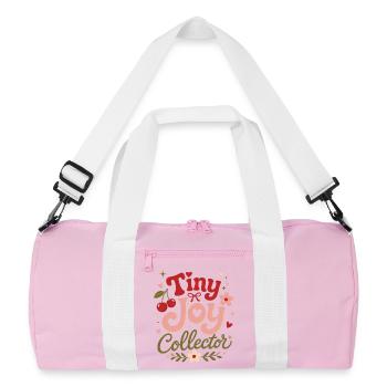 Petit Collectionneur de Joie - Sac de sport recyclé - rose/blanc - Devant