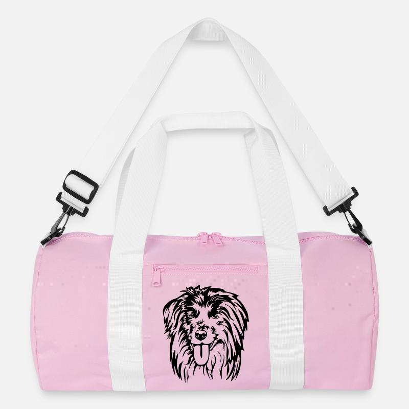 Berger des Pyrénées Kopf Recycelte Duffel Bag