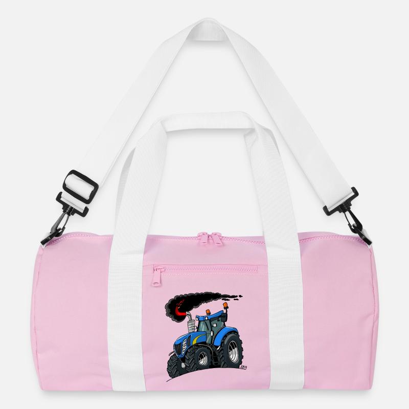 Blauer Traktor Recycelte Duffel Bag