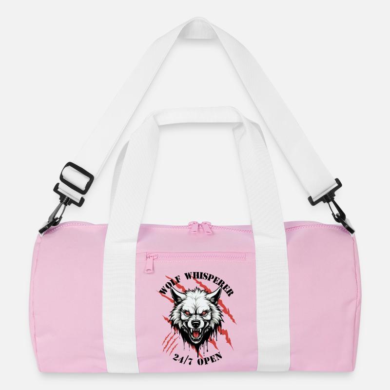 Wolf Flüsterer Recycelte Duffel Bag