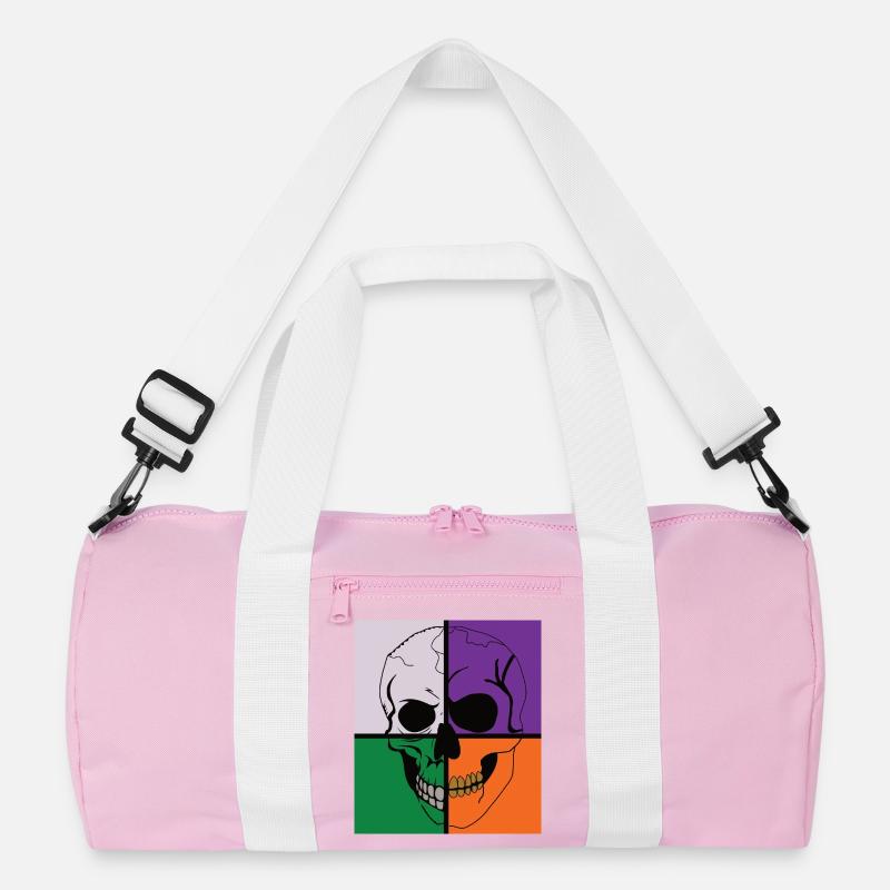 Skelettschädel Recycelte Duffel Bag