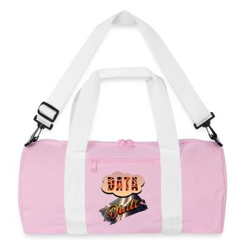 Data Dude - Recycled Duffel Bag - pink/white - Front